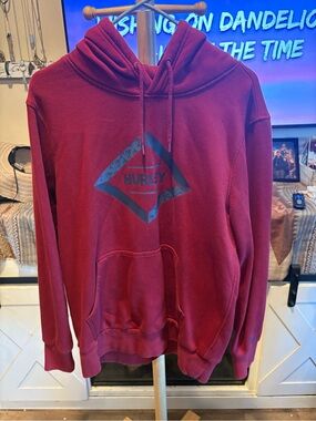 Hurley Deep Red Pullover Hoodie